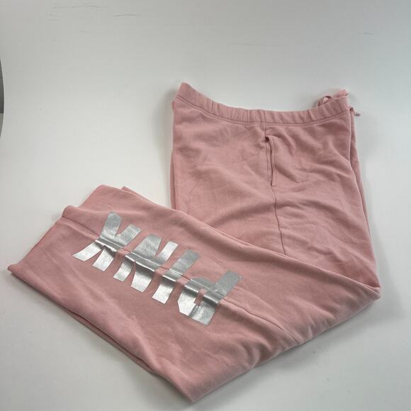 Victoria's Secret PINK Heritage Lounge Pink Sweatpants w/Pocket Logo  Size XXL - Picture 4 of 15